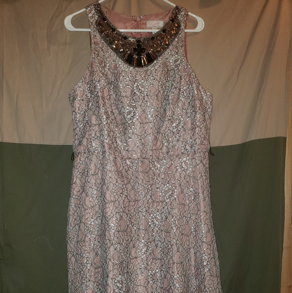 Adrianna Papell Pink Dress